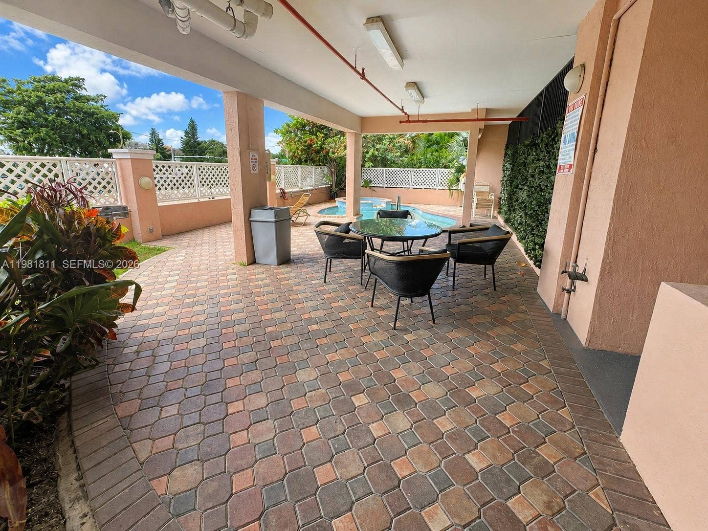 8816 Collins Avenue, #105, Surfside, FL 33154 POOL_PATIO