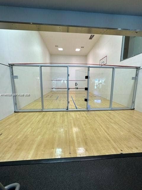 racket and basket ball courts