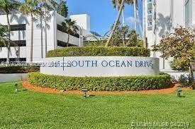 Property photo for 1945 S Ocean Drive, #306, Hallandale Beach, FL