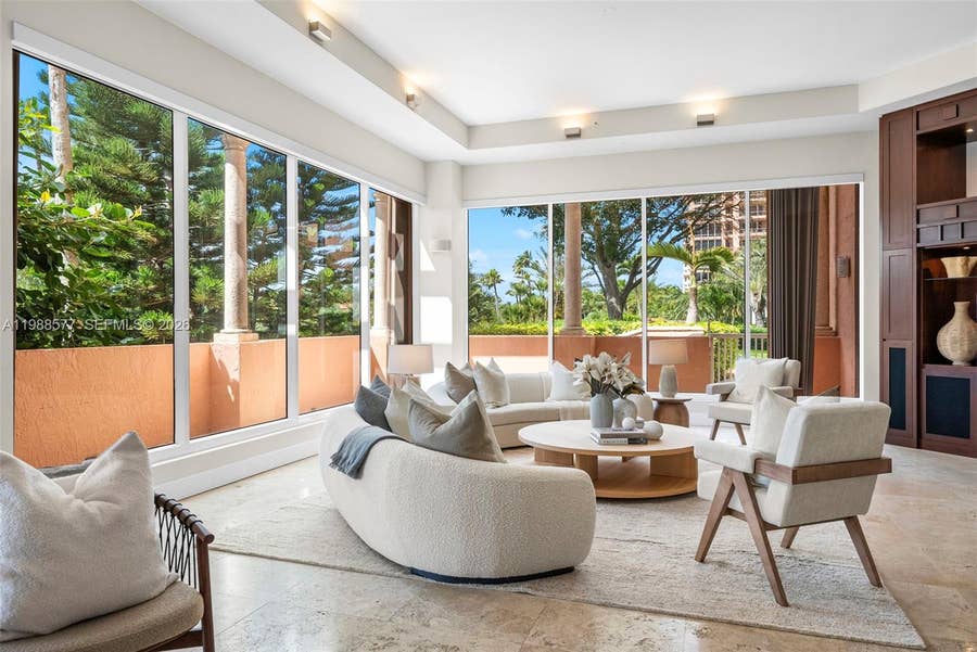 Property photo for 10 Edgewater Drive S, #Lanai South, Coral Gables, FL