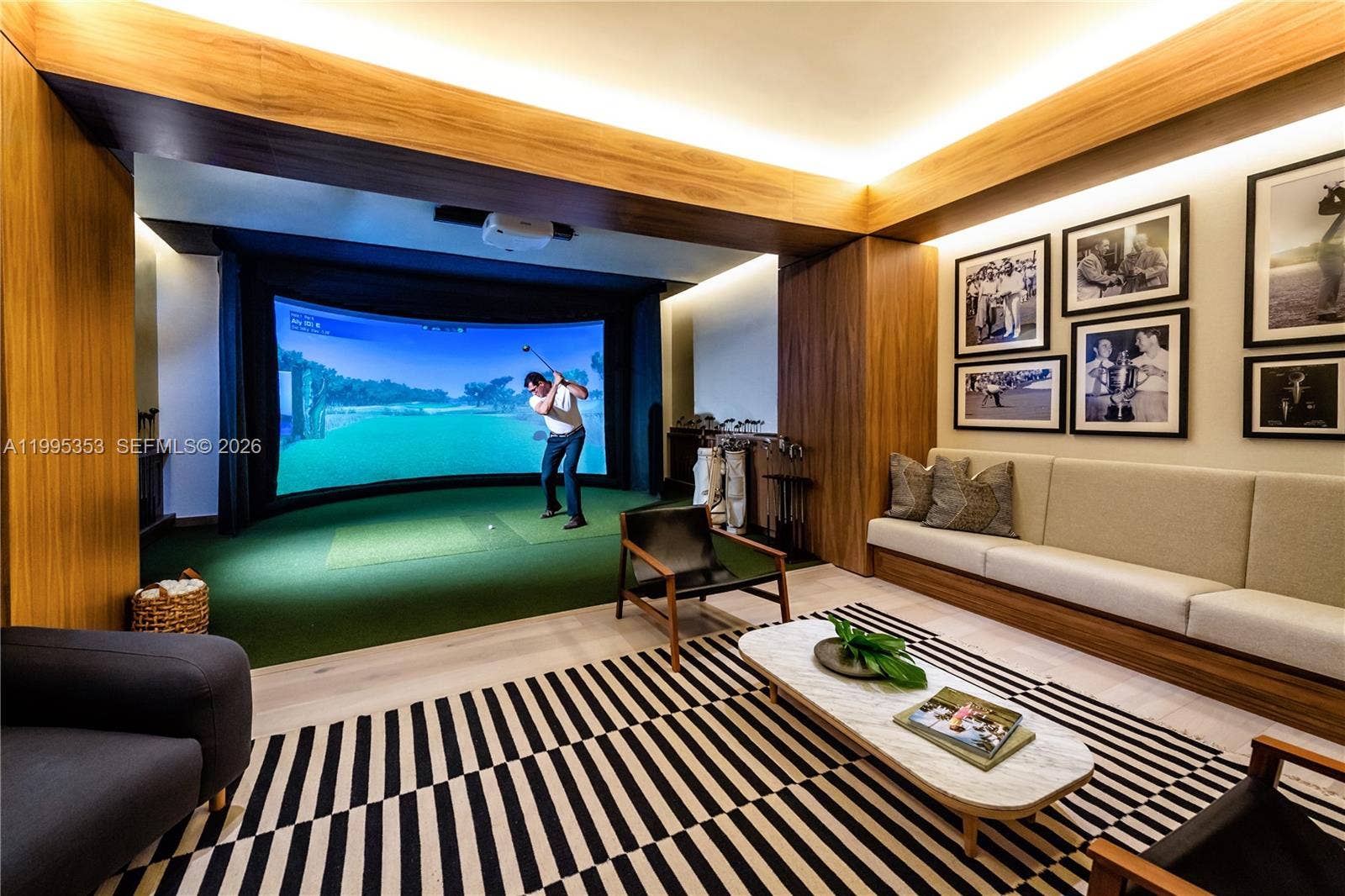 2200 N Ocean Boulevard, #N804, Fort Lauderdale, FL 33305 GOLF SIMULATOR. FORE!