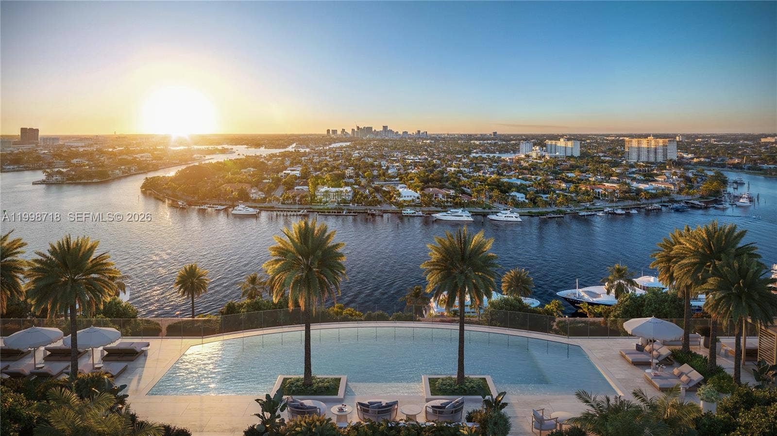 801 Seabreeze Boulevard, #PH2406, Fort Lauderdale, FL 33316 Artist's Conceptual Rendering
