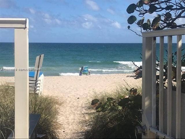 Private beach access from pool deck