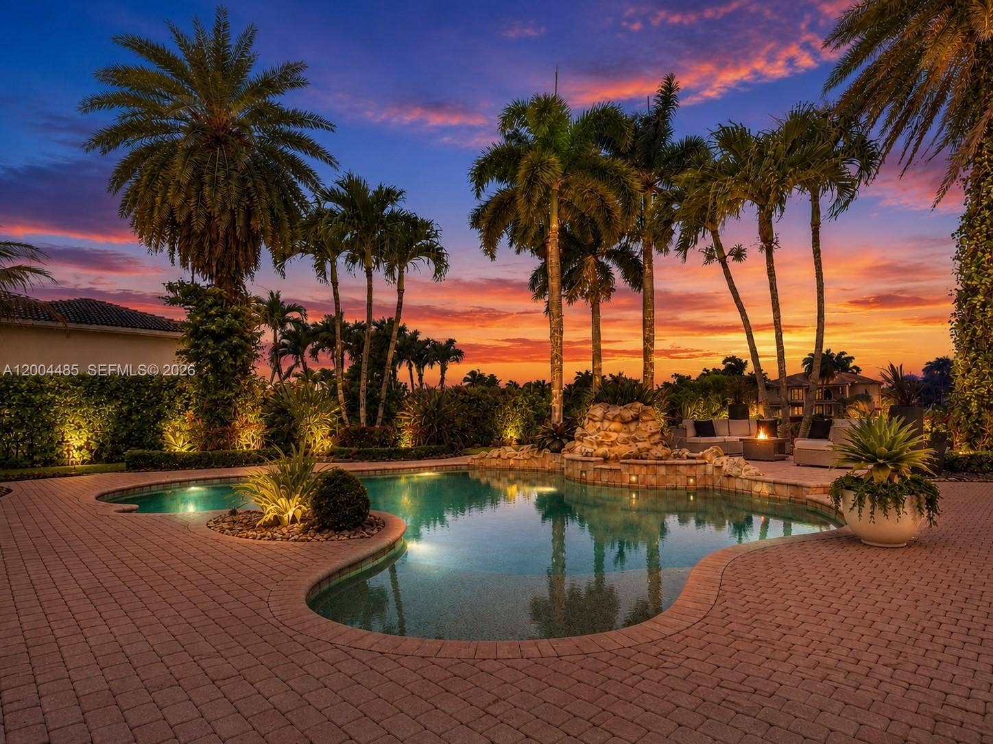 Pool area - Virtually Staged