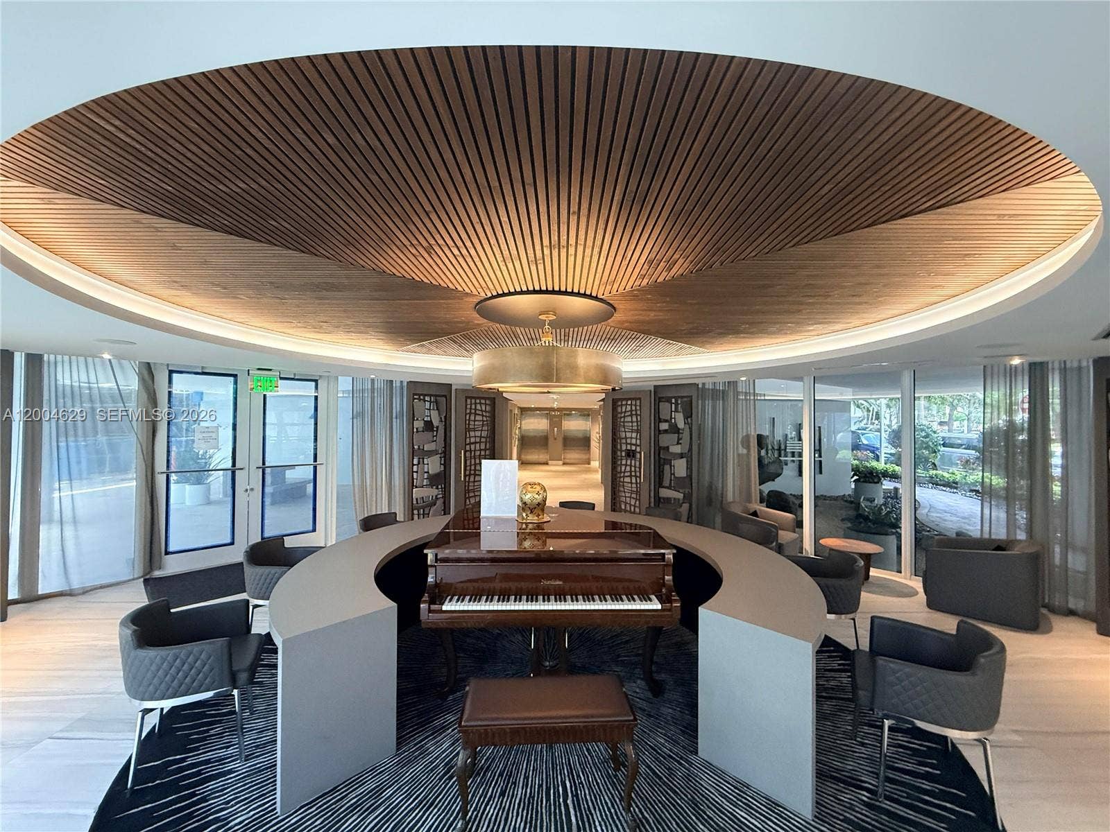 333 Las Olas Way, #304, Fort Lauderdale, FL 33301 Exquisite piano lounge, newly renovated and designed by Steven G.