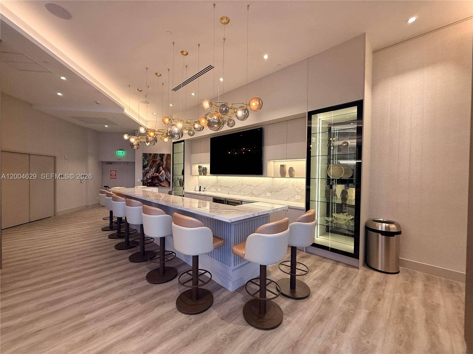 333 Las Olas Way, #304, Fort Lauderdale, FL 33301 Indulge in the beauty of the wine bar, featuring an extensive selection and sophisticated designperfect for entertaining or unwinding.