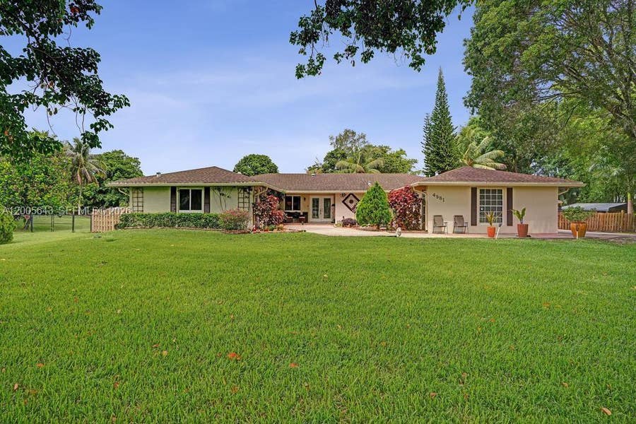 Property photo for 4981 SW 186th Avenue, Southwest Ranches, FL