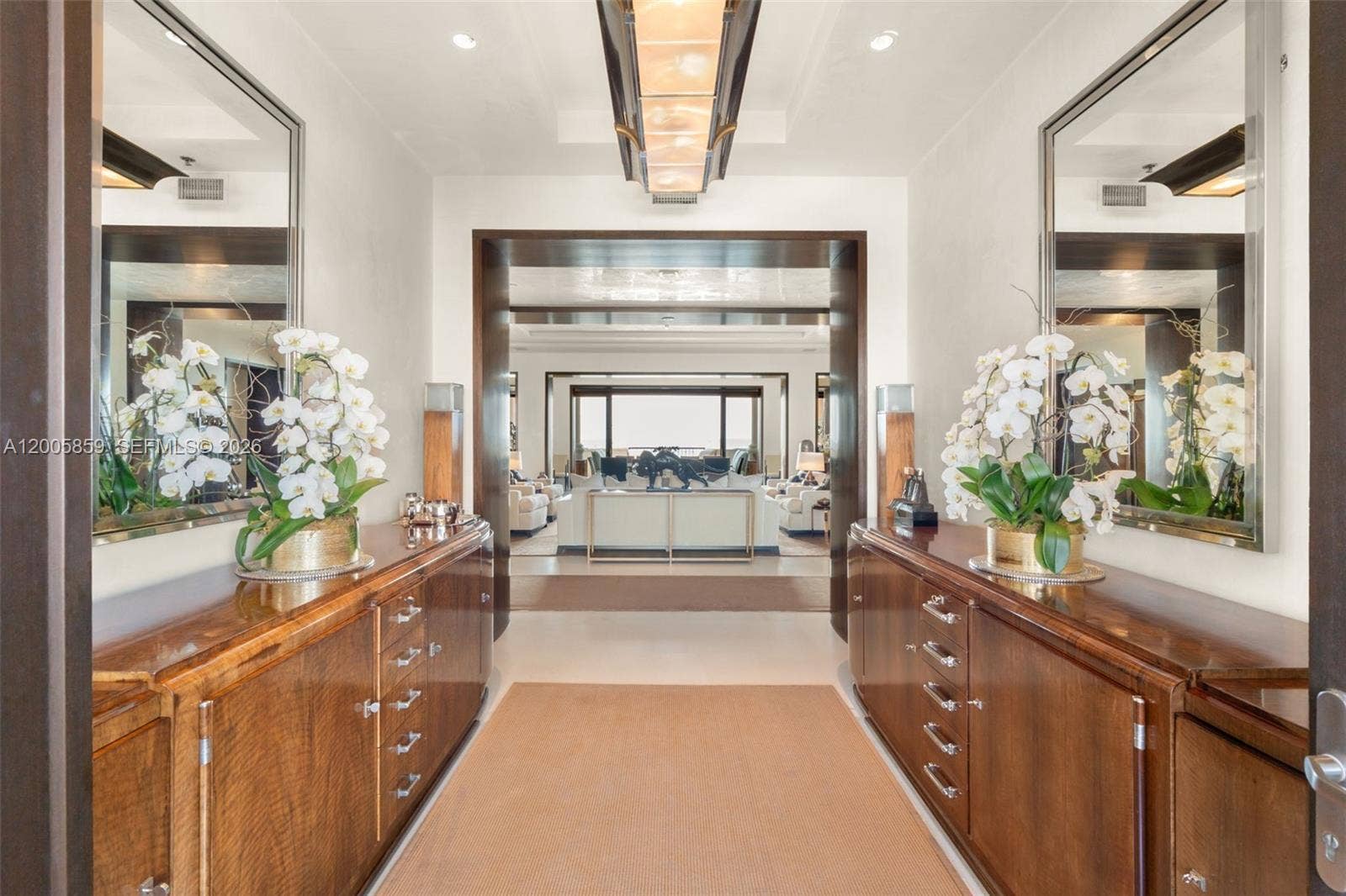 7282 Fisher Island Drive, #7282, Miami Beach, FL 33109 Foyer Entry