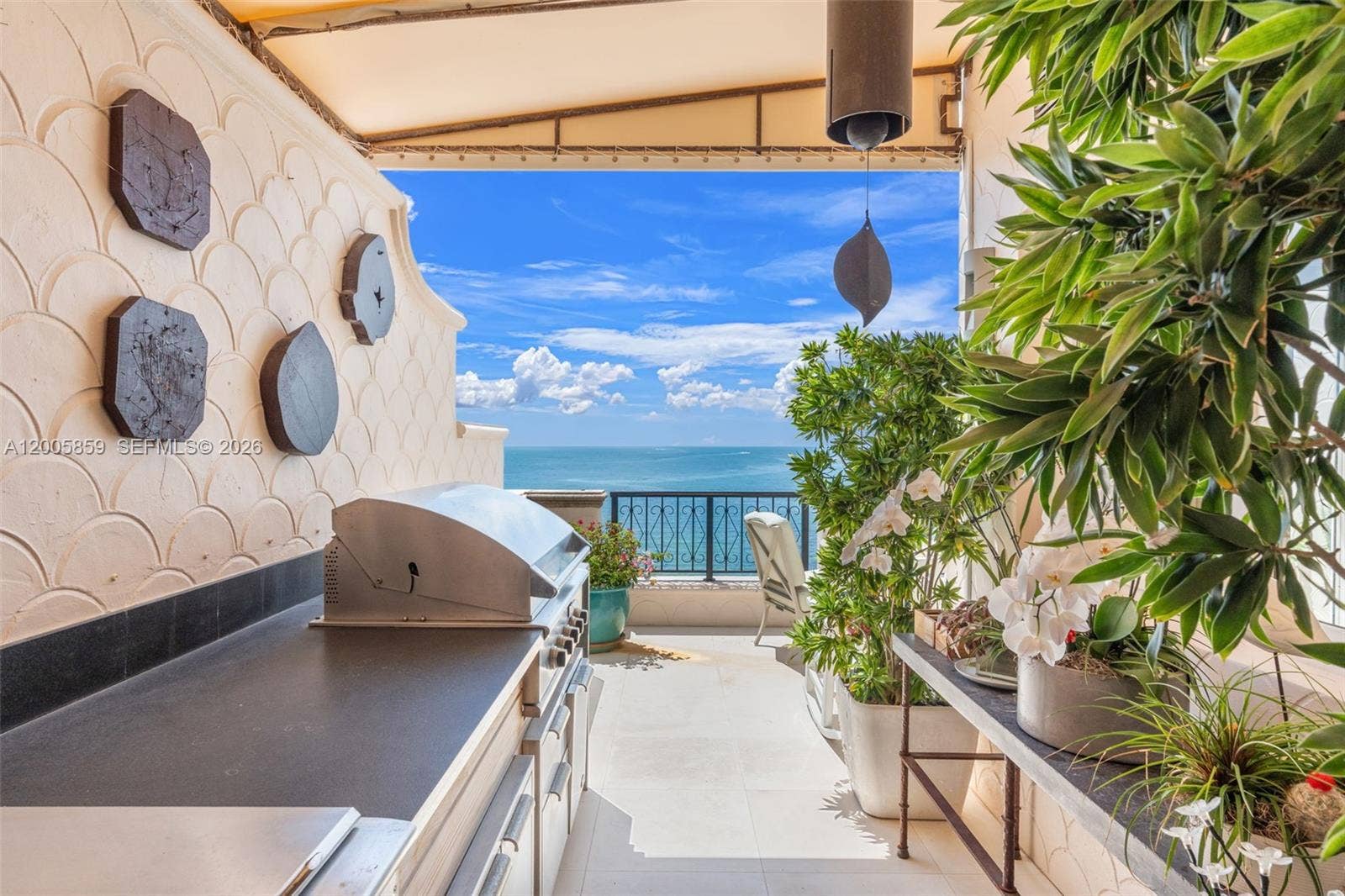 7282 Fisher Island Drive, #7282, Miami Beach, FL 33109 BBQ