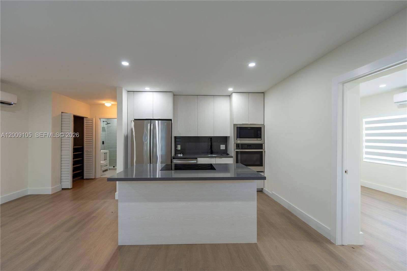 Kitchen/Living Area in 2 Bedroom Unit