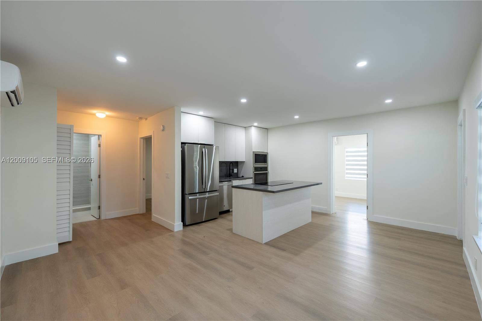 Kitchen/Living Area in 2 Bedroom Unit