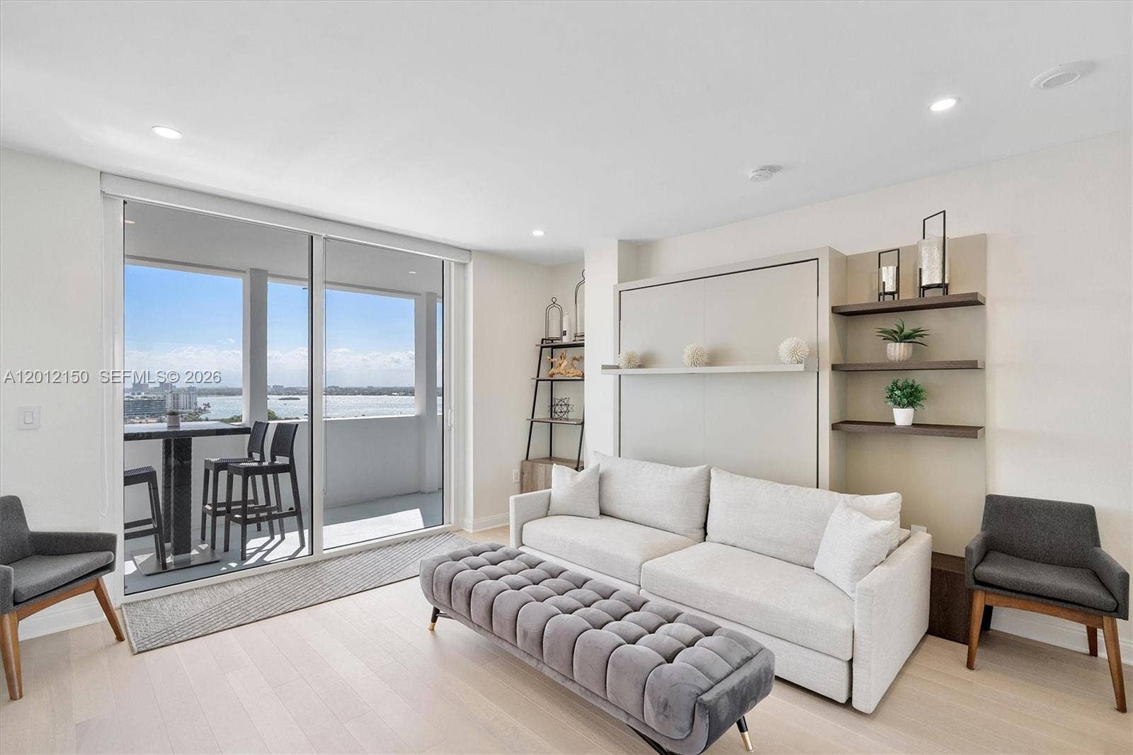 10275 Collins Avenue, #1530, Bal Harbour, Bal Harbour, FL 33154 2nd Bedroom with Murphy bed