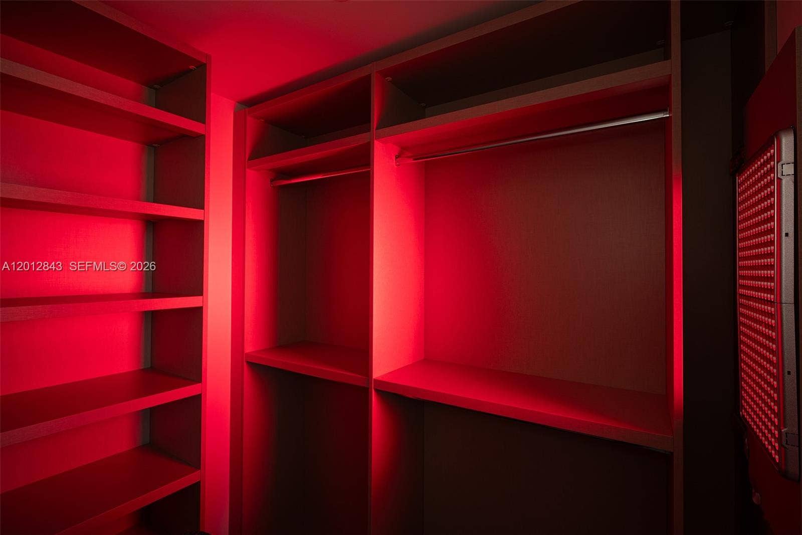 1176 97th Street, #809, Bay Harbor Islands, FL 33154 Red light therapy in closet