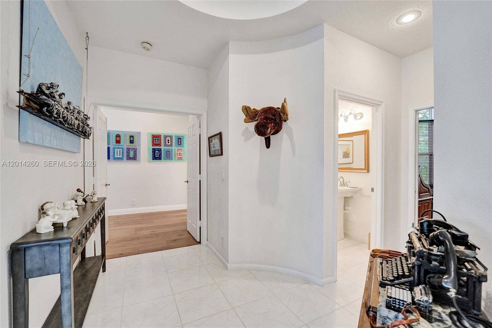 1640 Island Way, Weston, FL 33326 Looking towards Primary Bedroom & Office