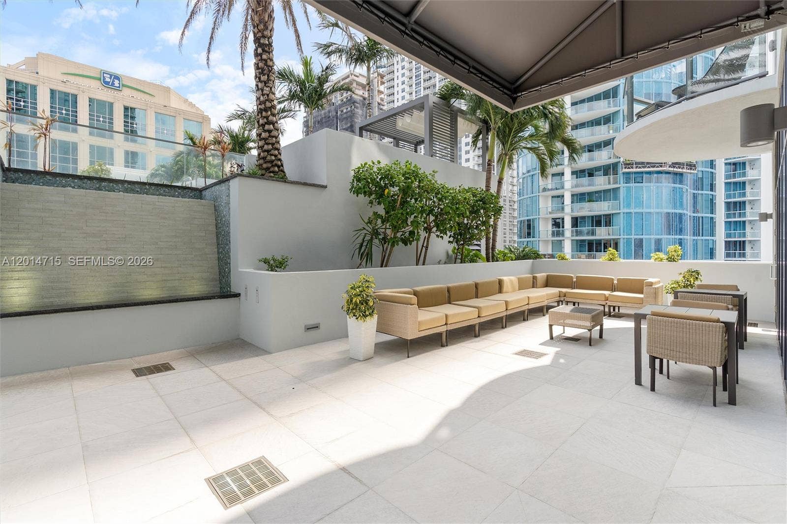 100 E Las Olas Boulevard, #4203, Fort Lauderdale, FL 33301 Patio for building pool