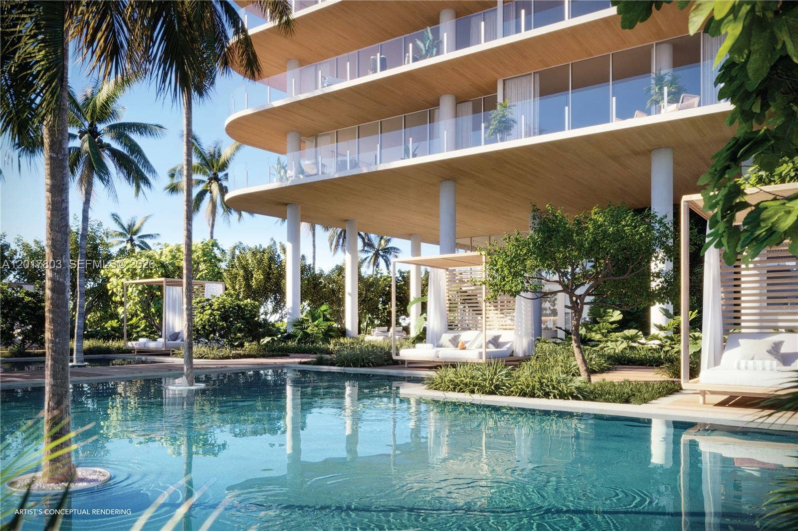 9317 Collins Avenue, #1003, Surfside, FL 33154 Reflecting Pools