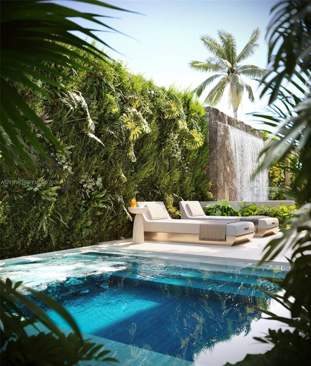 9317 Collins Avenue, #1003, Surfside, FL 33154 Cabana Pool
