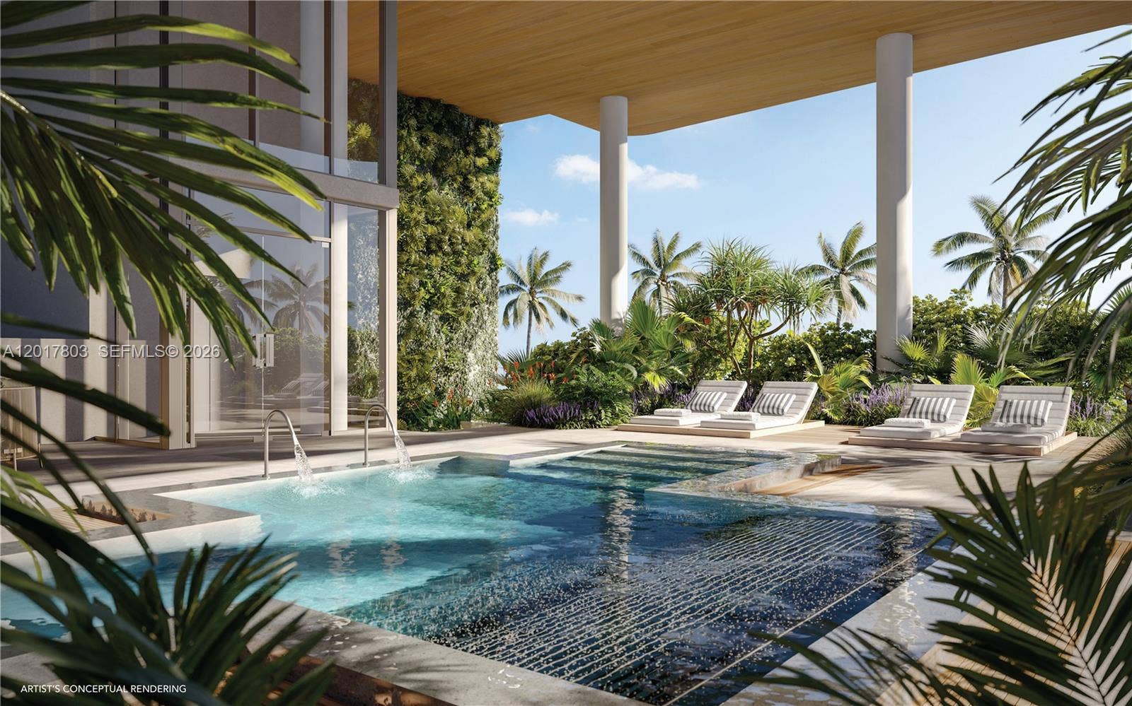 9317 Collins Avenue, #1003, Surfside, FL 33154 Vitality Pool
