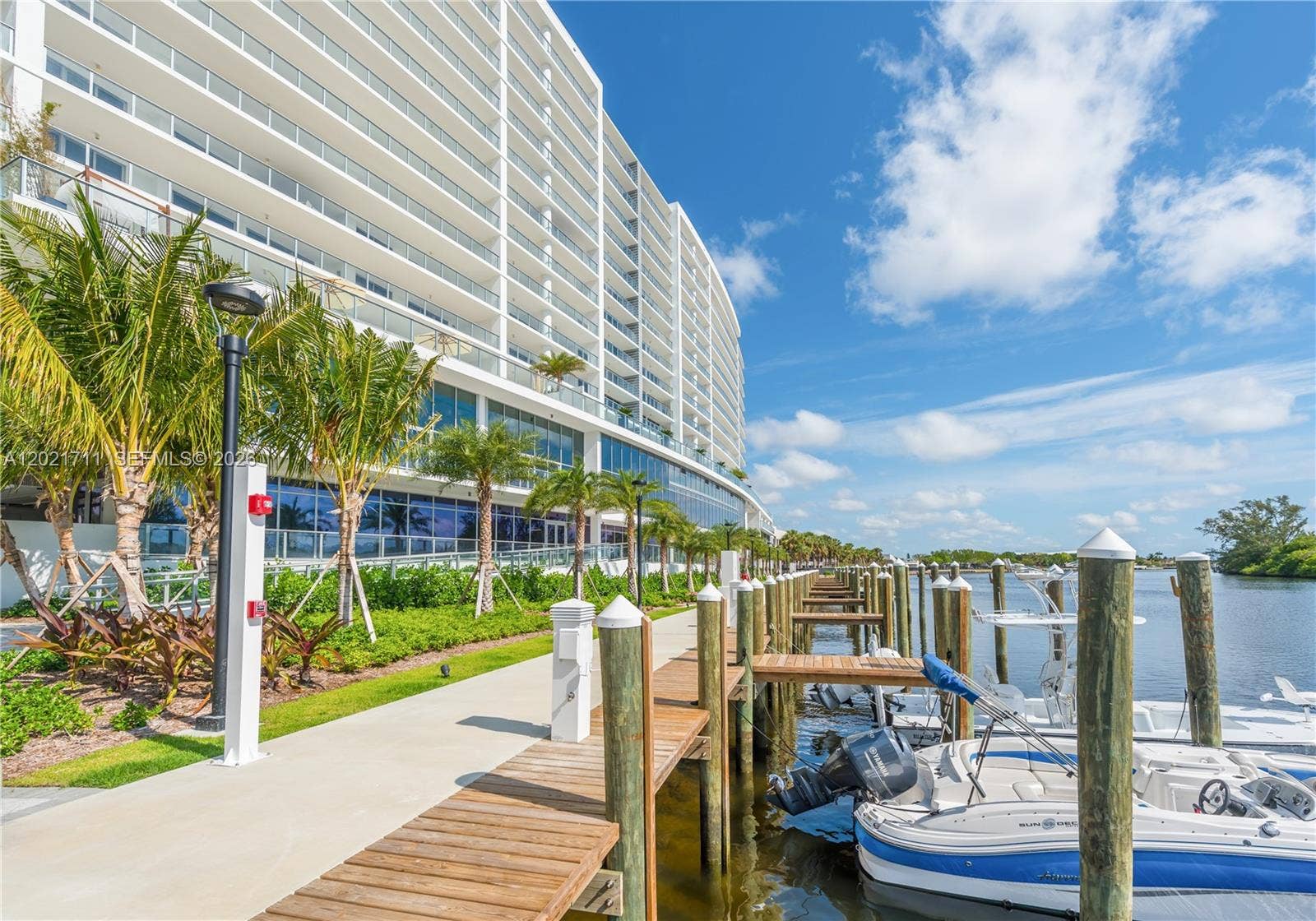 22 Private Boat Slips, Available for Separate Purchase