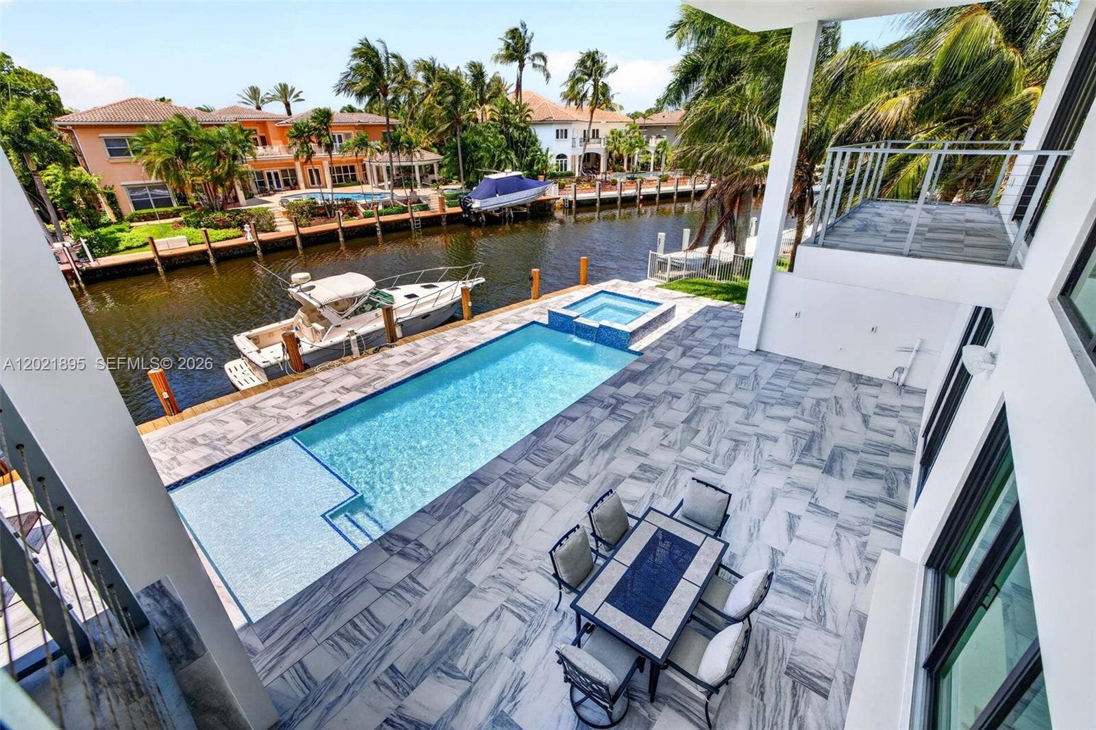 2751 NE 22nd Court, Pompano Beach, FL 33062 Primary Bedroom Balcony