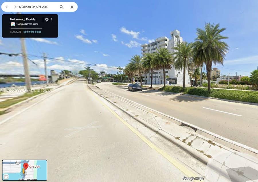 Property photo for 211 S Ocean Drive, #204, Hollywood, FL