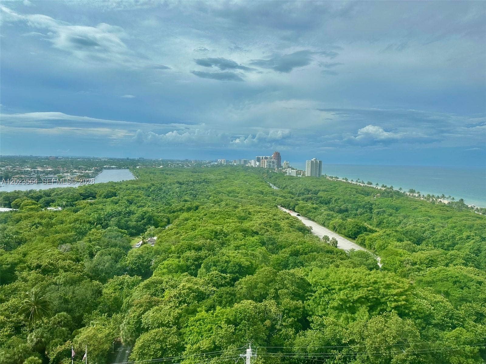 Northern View overlooking Hugh Taylor Birch Park