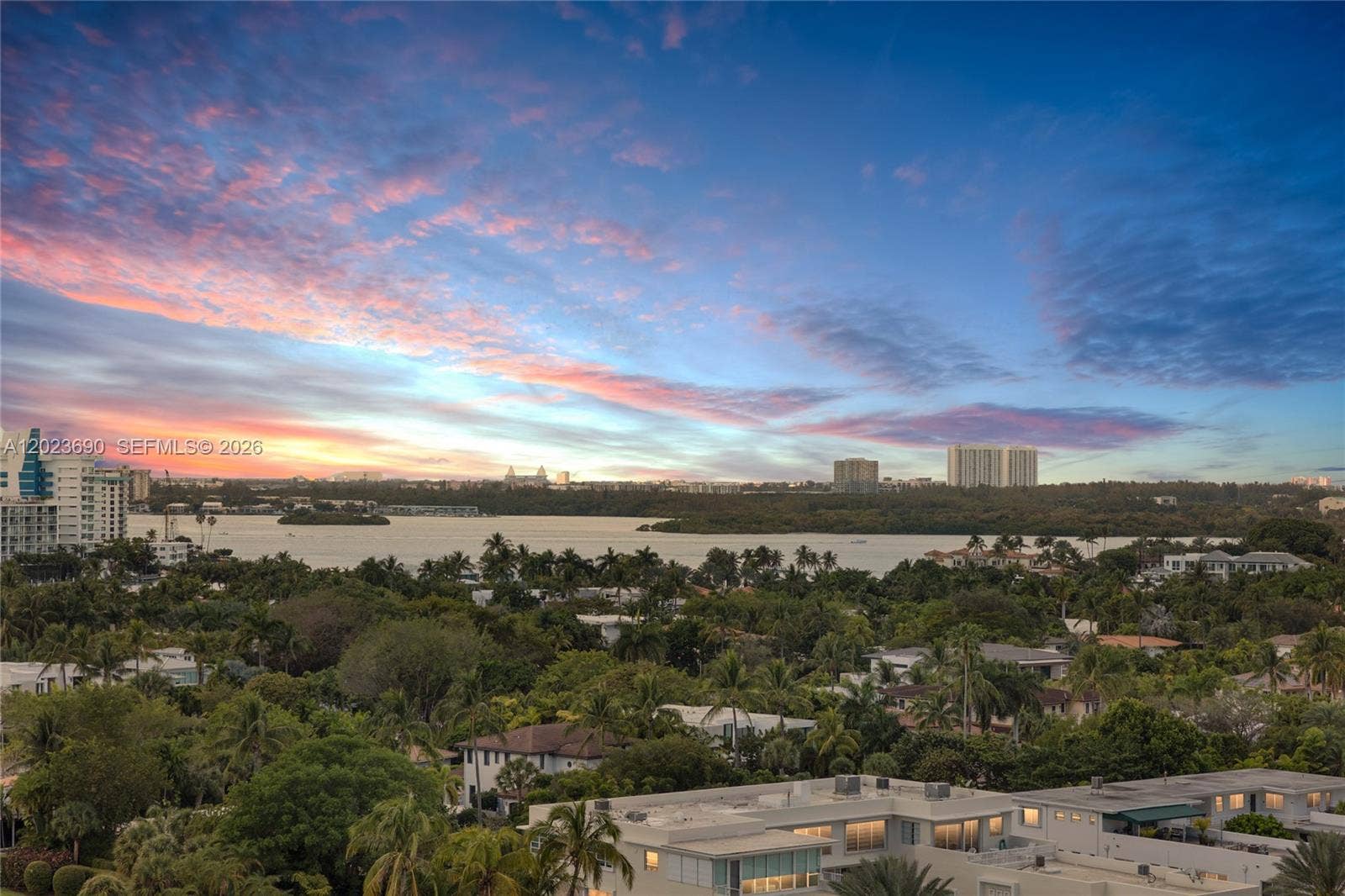 9801 Collins Avenue, #11M, Bal Harbour, Bal Harbour, FL 33154 Amazing Sunsets Views from the unit balcony