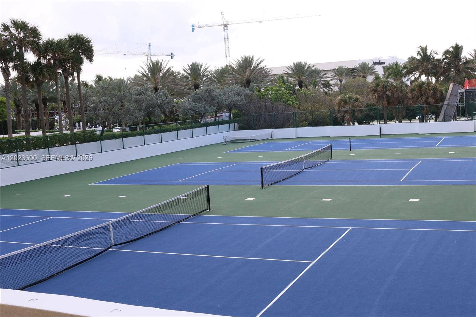 9801 Collins Avenue, #11M, Bal Harbour, Bal Harbour, FL 33154 3 new tennis courts