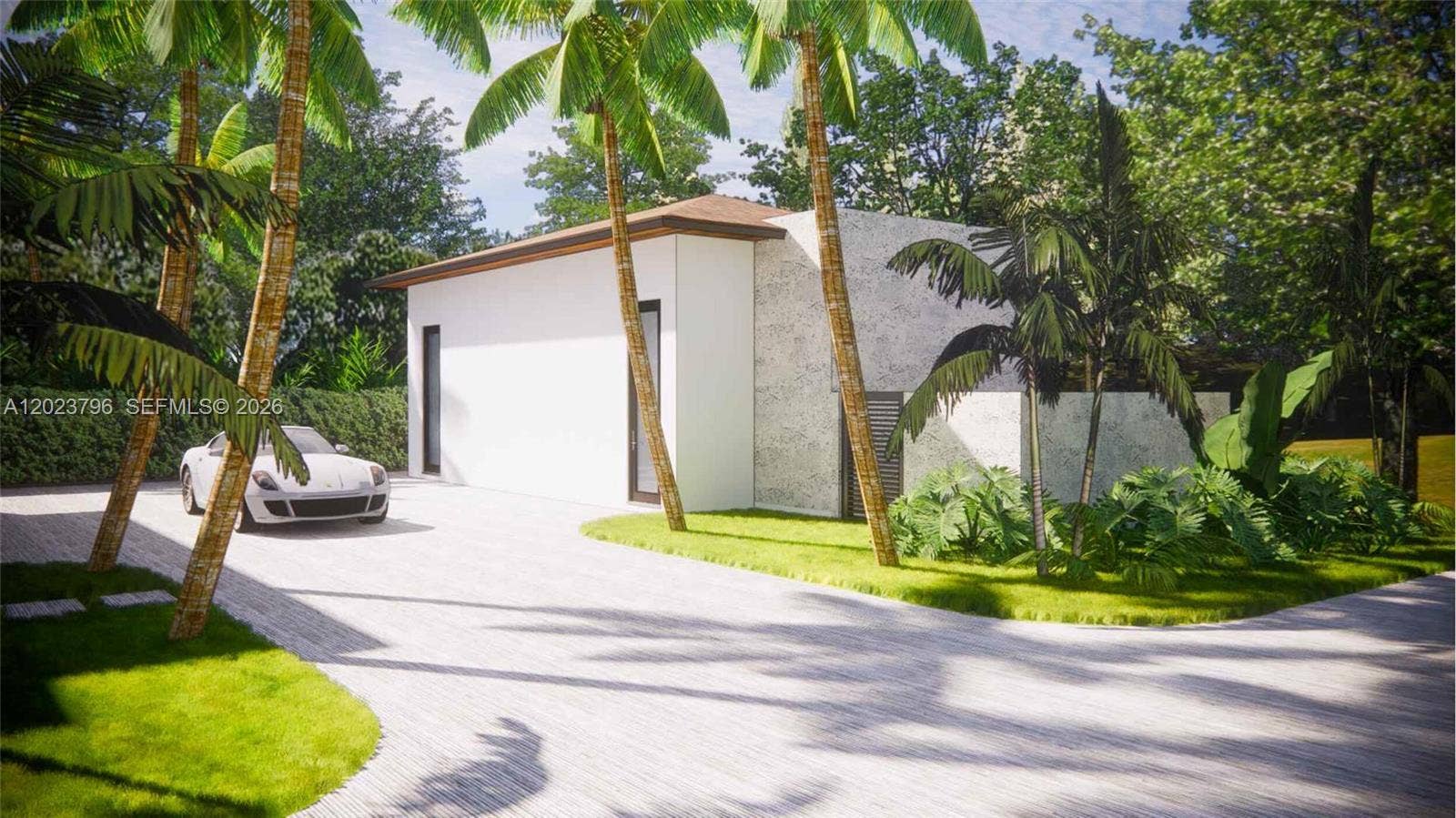 508 S Beach Road, Jupiter Island, FL 33455 Guest House - Digital Rendering