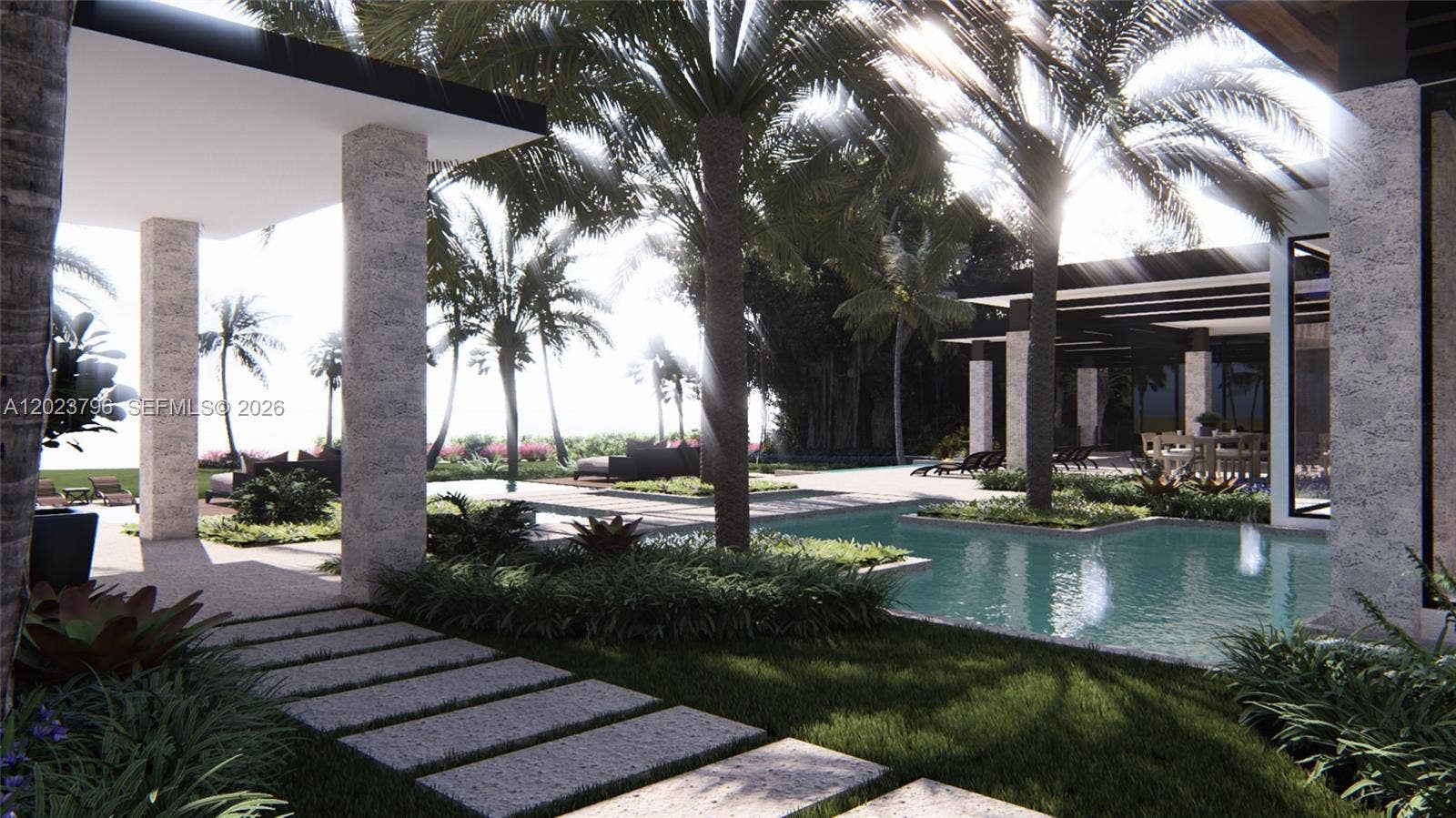 508 S Beach Road, Jupiter Island, FL 33455 Digital Rendering