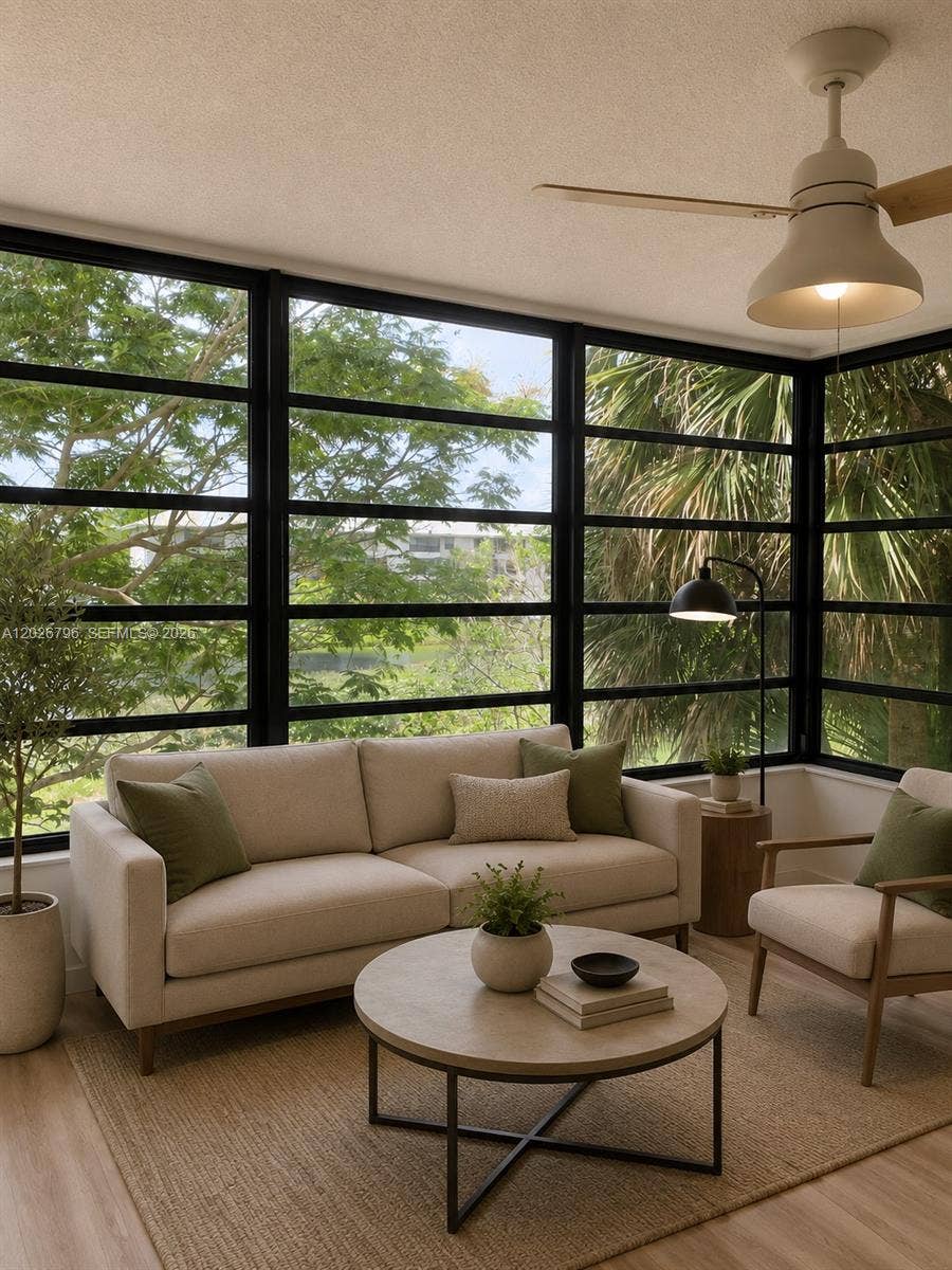 1705 Whitehall Drive, #304, Davie, Davie, FL 33324 Staged Living Room