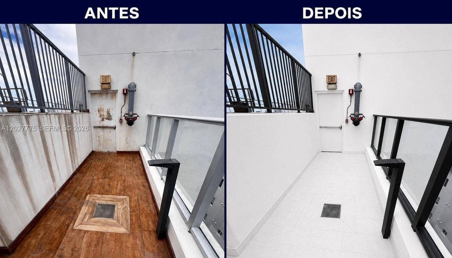 1150 101st Street, #603, Bay Harbor Islands, FL 33154 Before and after renovations on amenities
