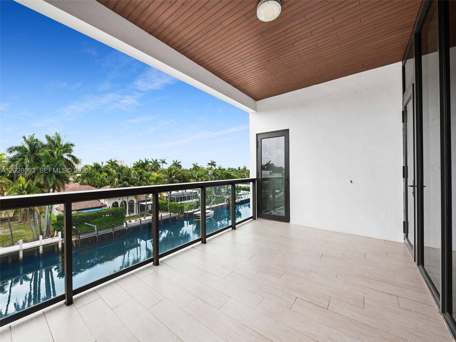 30 Isle Of Venice Drive, #403, Fort Lauderdale, FL 33301 East facing balcony from living/entertainment space