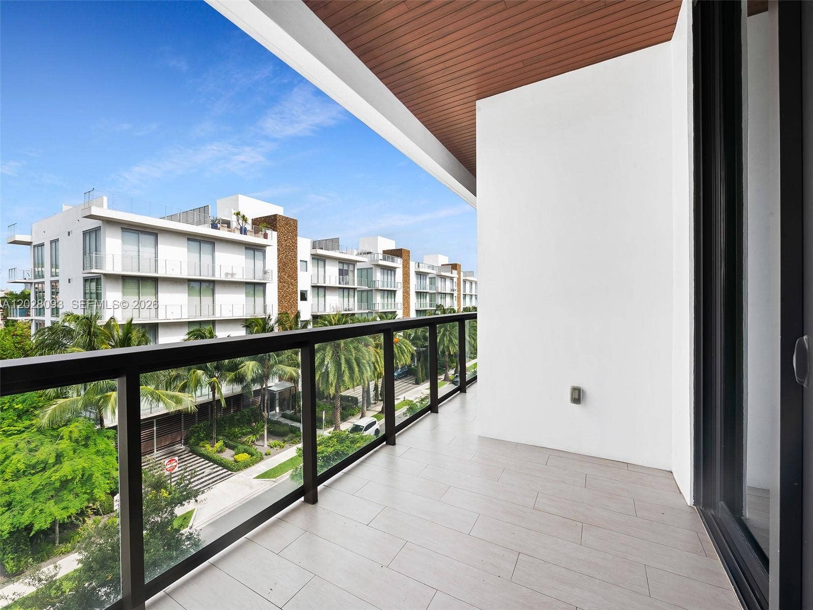 30 Isle Of Venice Drive, #403, Fort Lauderdale, FL 33301 West Facing Balcony from 2nd Bedroom