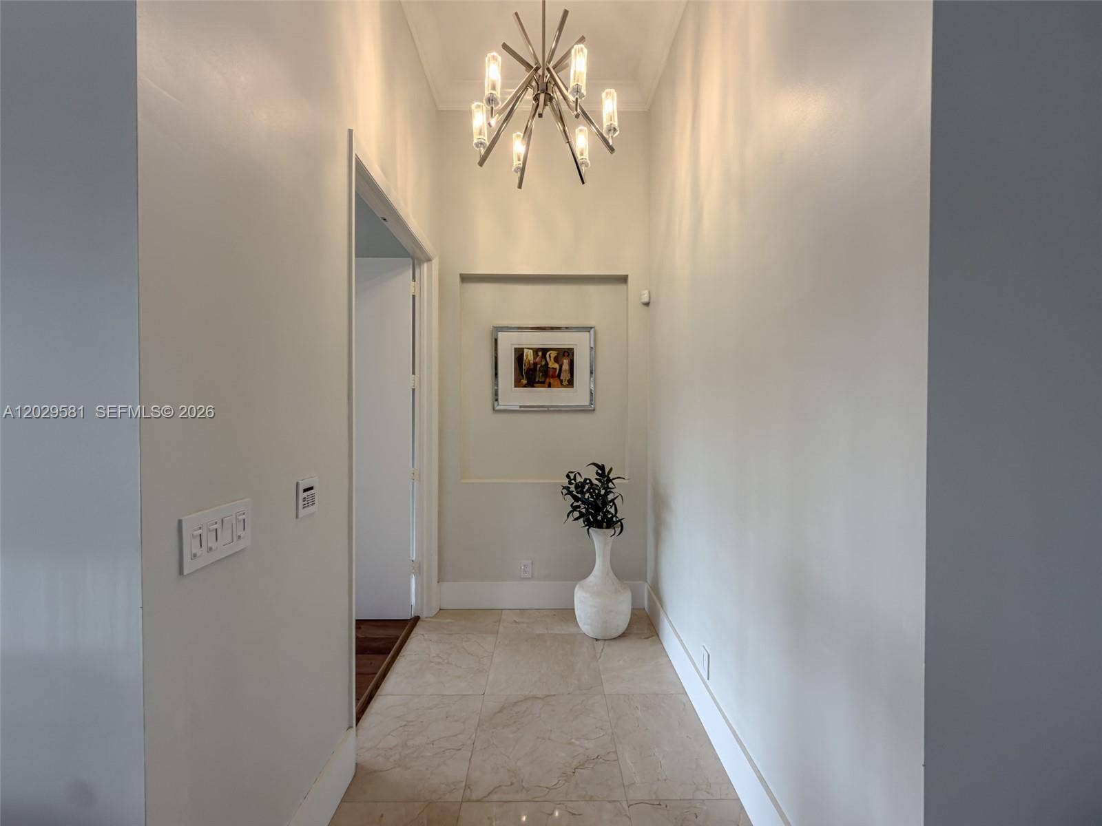 Hall to Master bedroom