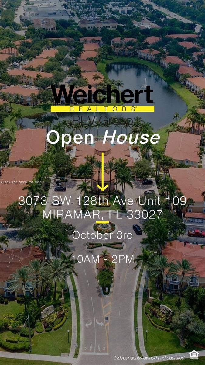 Property photo for 3073 SW 128th Avenue, #109, Miramar, FL