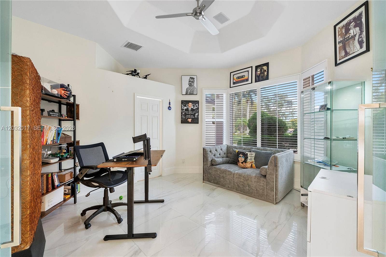 2235 SW 105th Terrace, Davie, FL 33324 Bedroom #5 or Office -has window, walk in closet and outside full bathroom