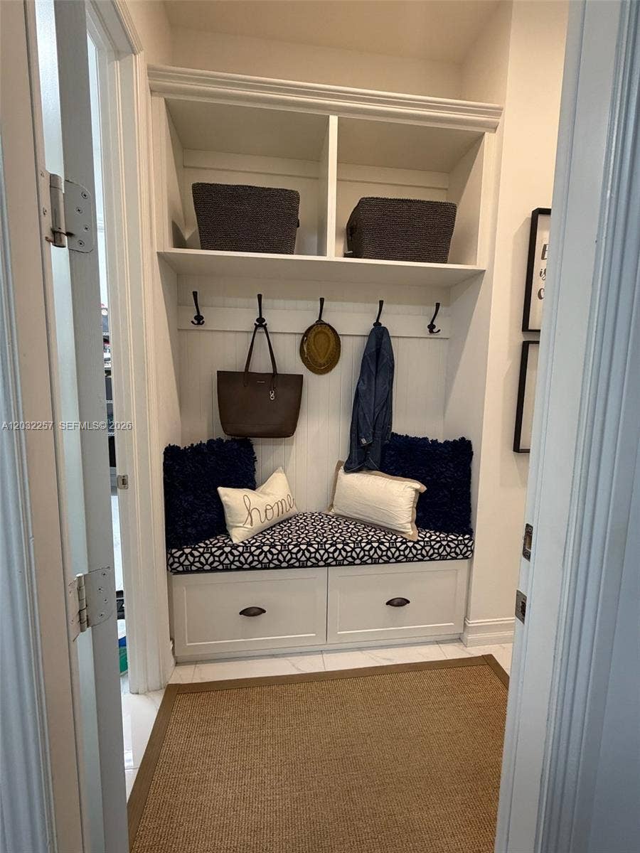MUD ROOM FROM GARAGE
