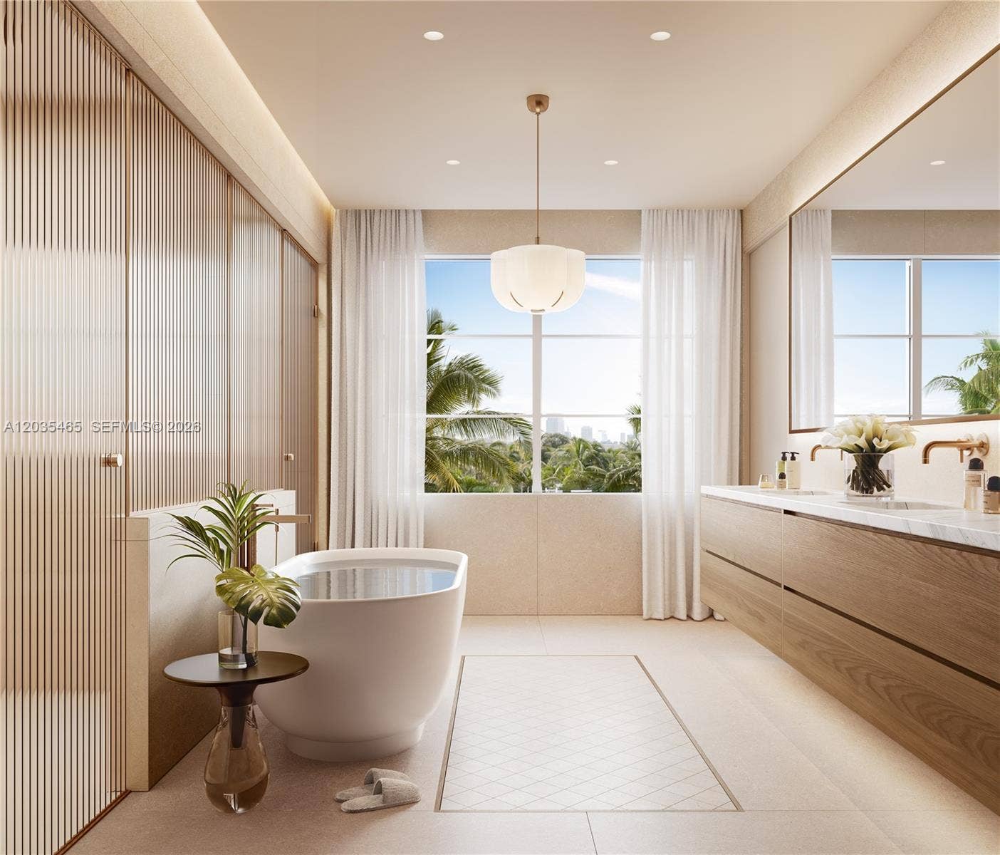 2901 Indian Creek Drive, #THA, Miami Beach, FL 33140 Townhouse Private Bathroom