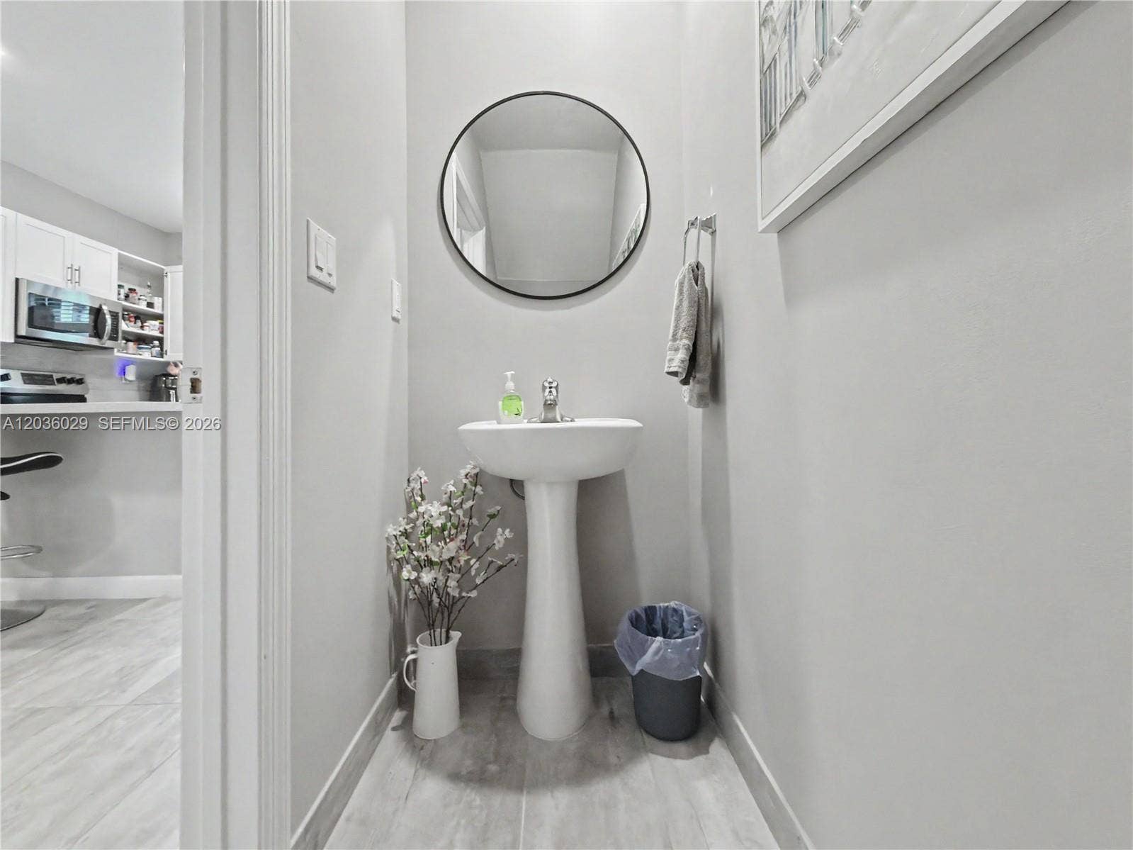 1608 SW 28th Street, Fort Lauderdale, FL 33315 half bathroom downstairs