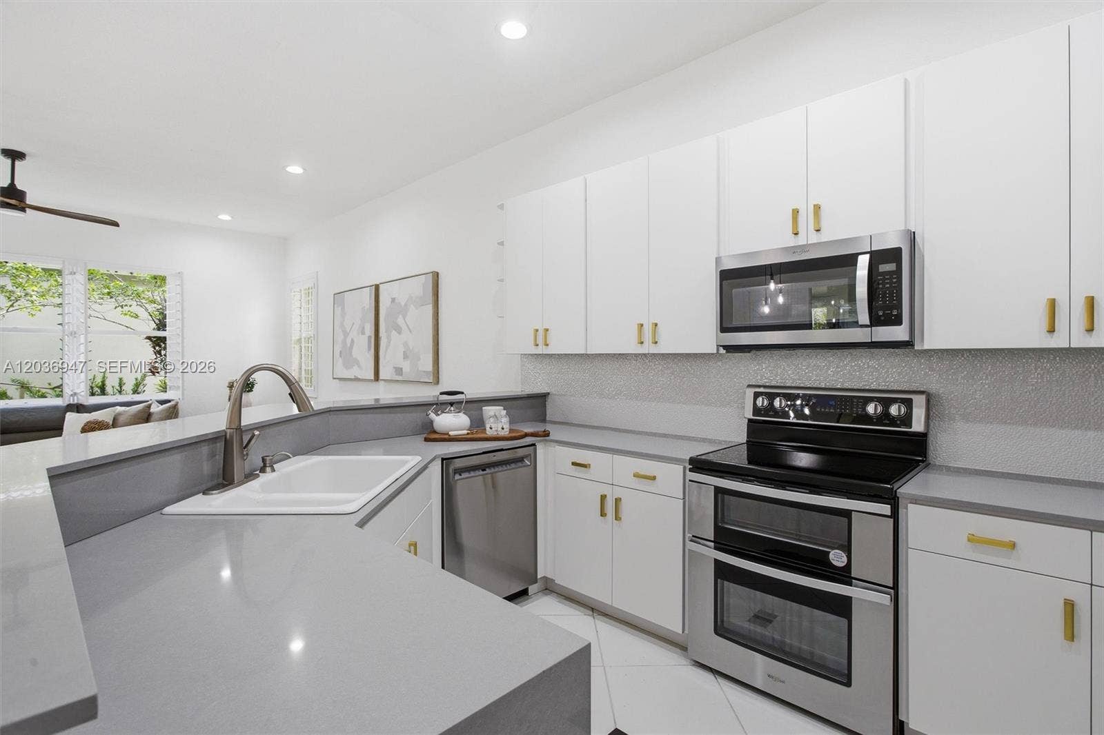 Renovated kitchen
