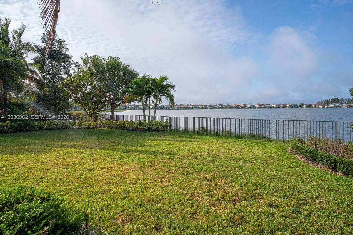 8725 Parkland Bay Drive, Parkland, FL 33076 Yard and lake view