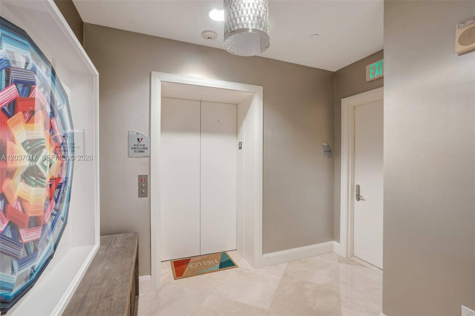 17121 Collins Avenue, #3304, Sunny Isles Beach, Sunny Isles Beach, FL 33160 Private Foyer