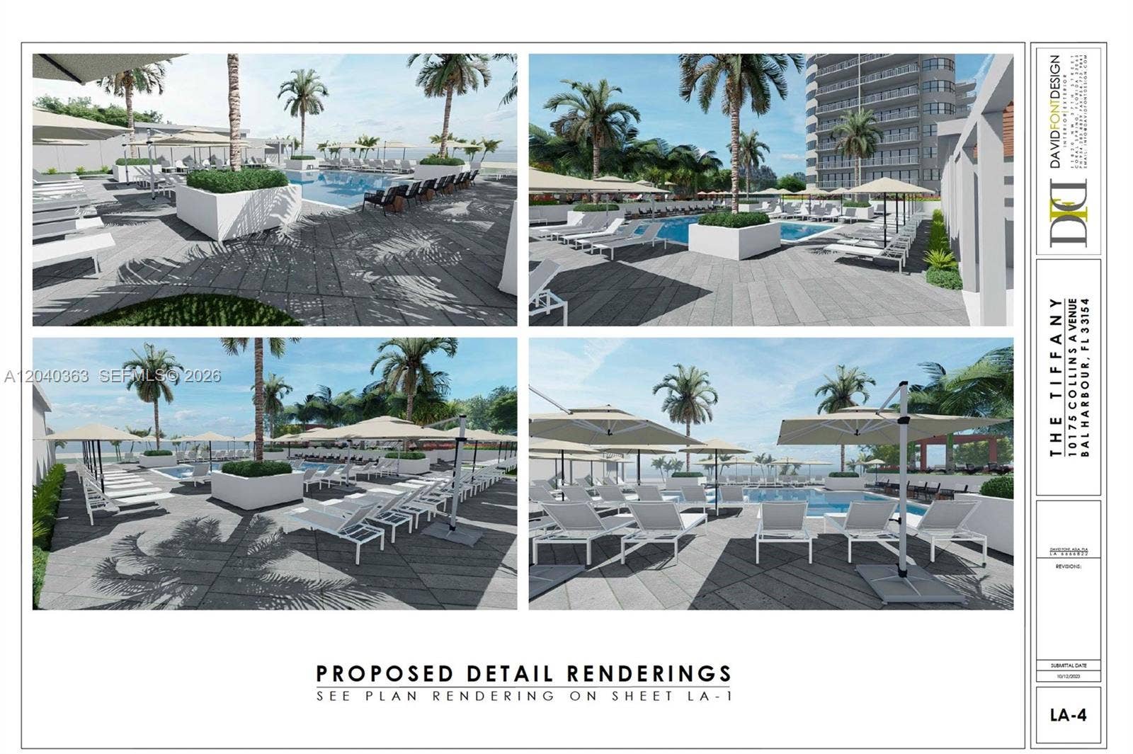 10175 Collins Avenue, #103, Bal Harbour, FL 33154 RENDERING