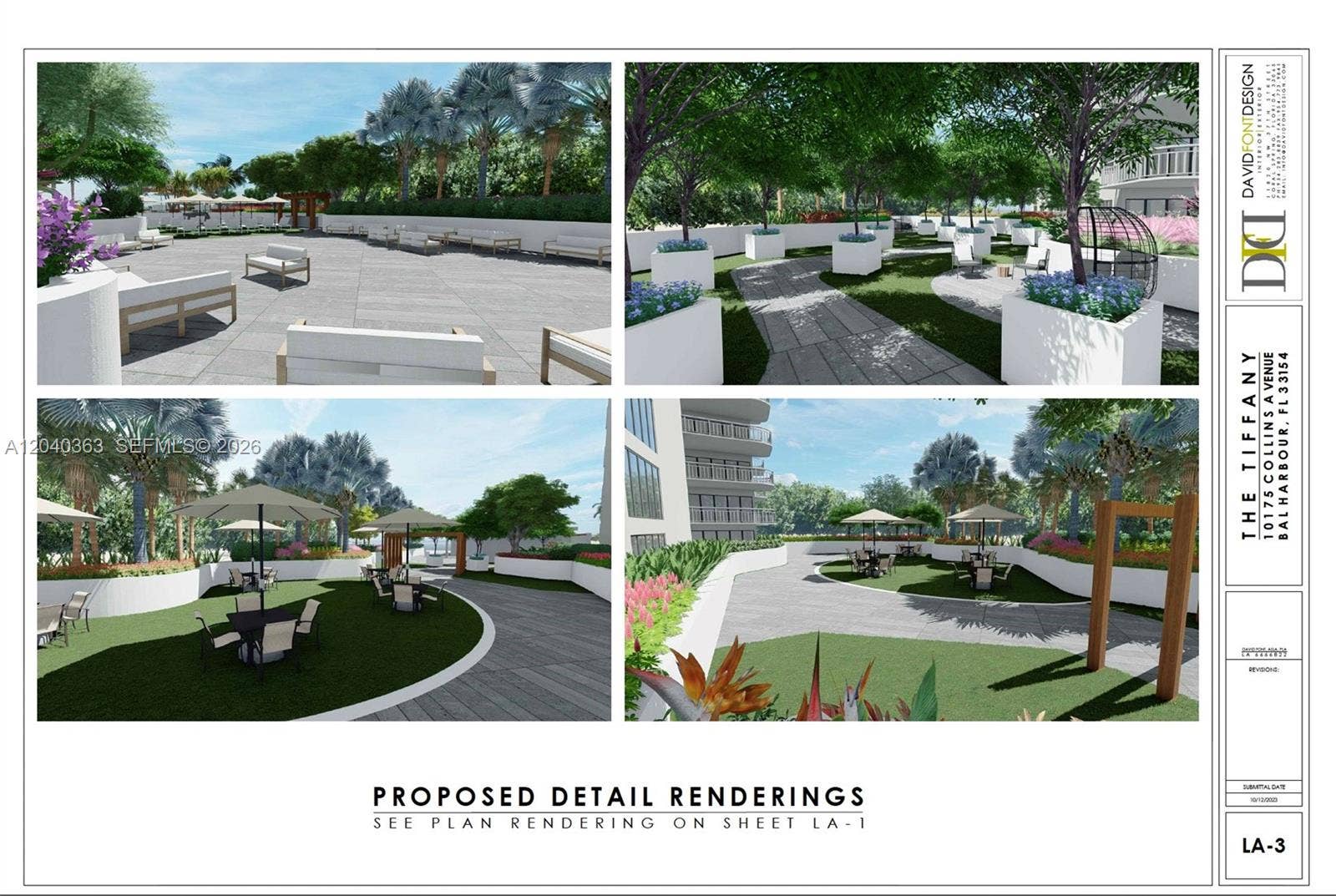 10175 Collins Avenue, #103, Bal Harbour, FL 33154 RENDERING