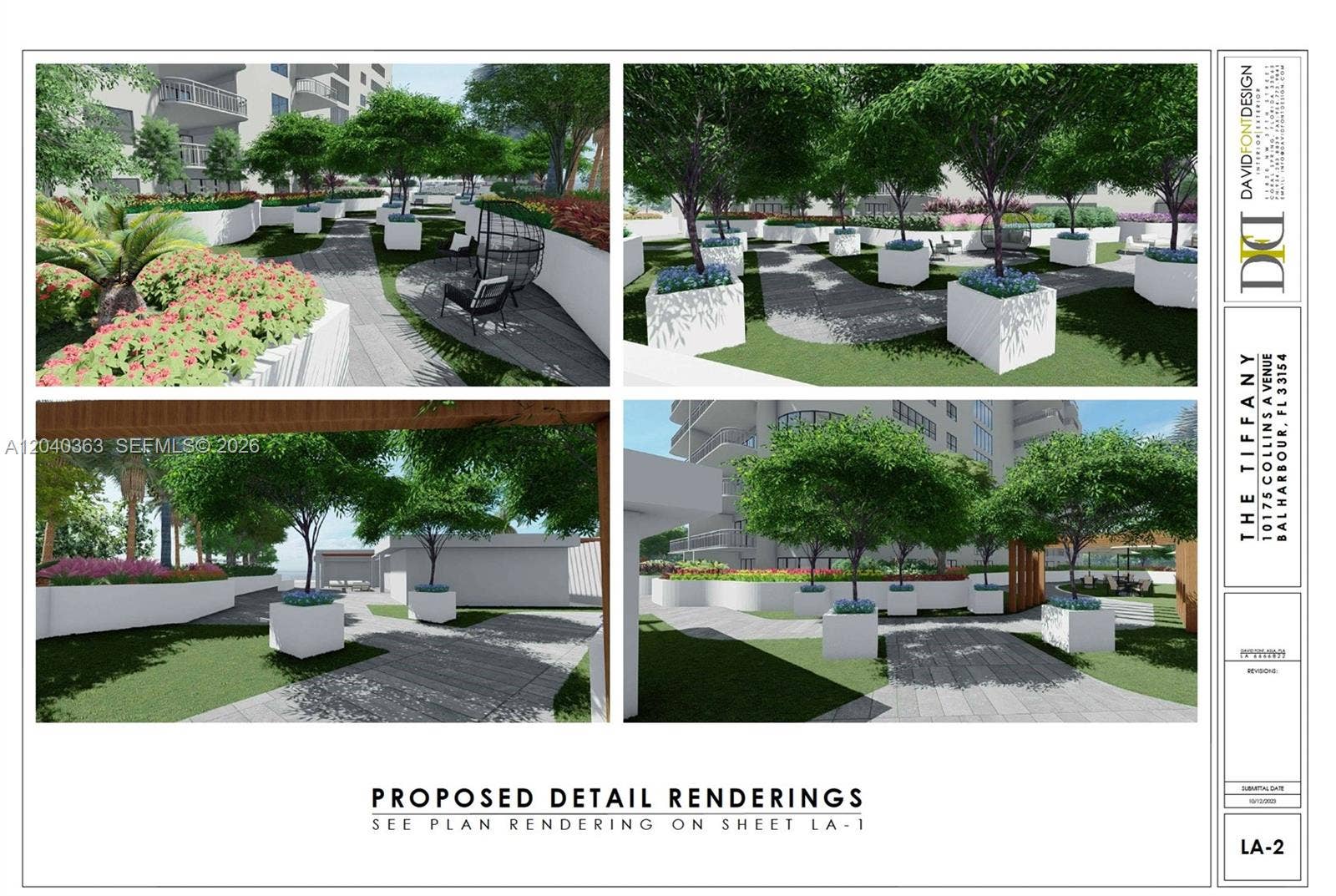 10175 Collins Avenue, #103, Bal Harbour, FL 33154 RENDERING