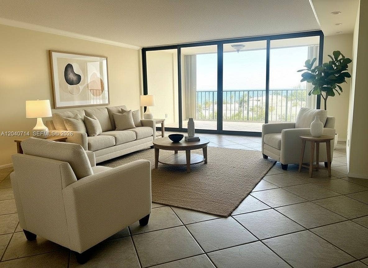 1901 N Ocean Boulevard, #7E, Fort Lauderdale, Fort Lauderdale, FL 33305 Virtually Staged
