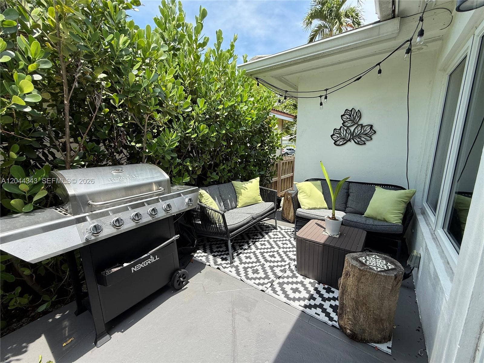Barbecue area