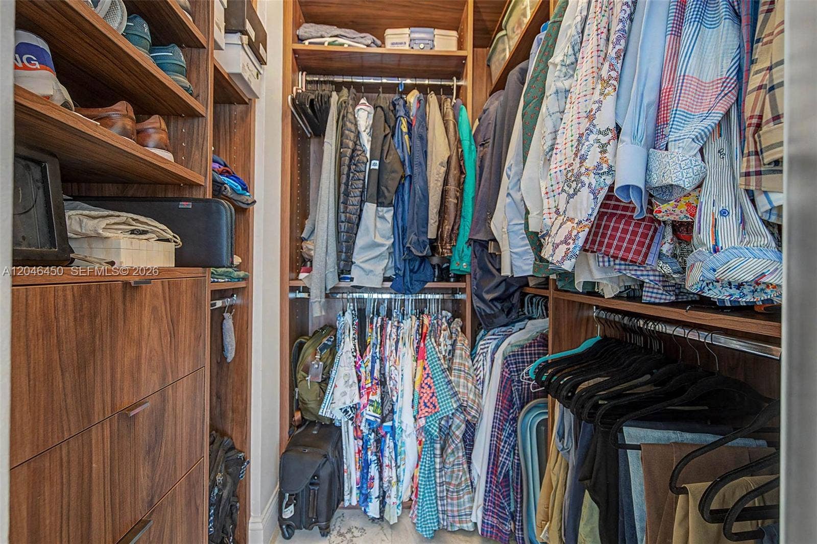 2555 Collins Avenue, #1814, Miami Beach, FL 33140 Custom builtin in closets