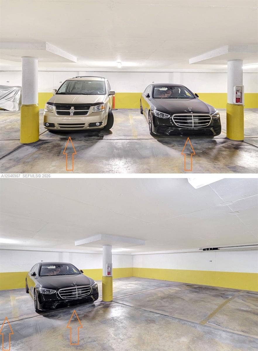 5005 Collins Avenue, #1224, Miami Beach, FL 33140 2 Assigned Adjacent Corner Parking Spots